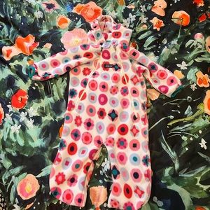 EUC Patagonia fleece bunting onesie